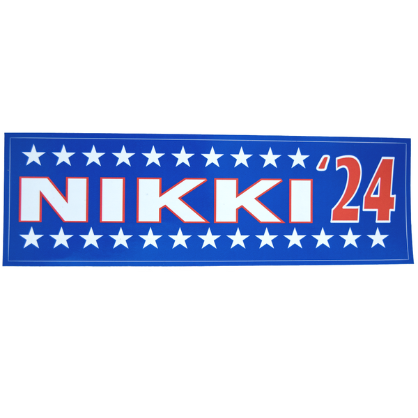Nikki 2024 - Bumper Sticker